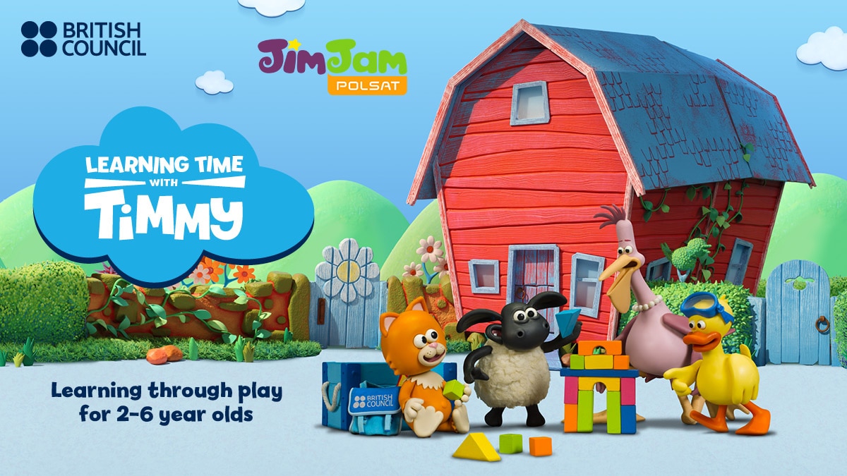 Learning Time with Timmy on POLSAT JimJam | British Council Poland